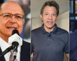 Datafolha: Alckmin, Haddad e França lideram a disputa em São Paulo