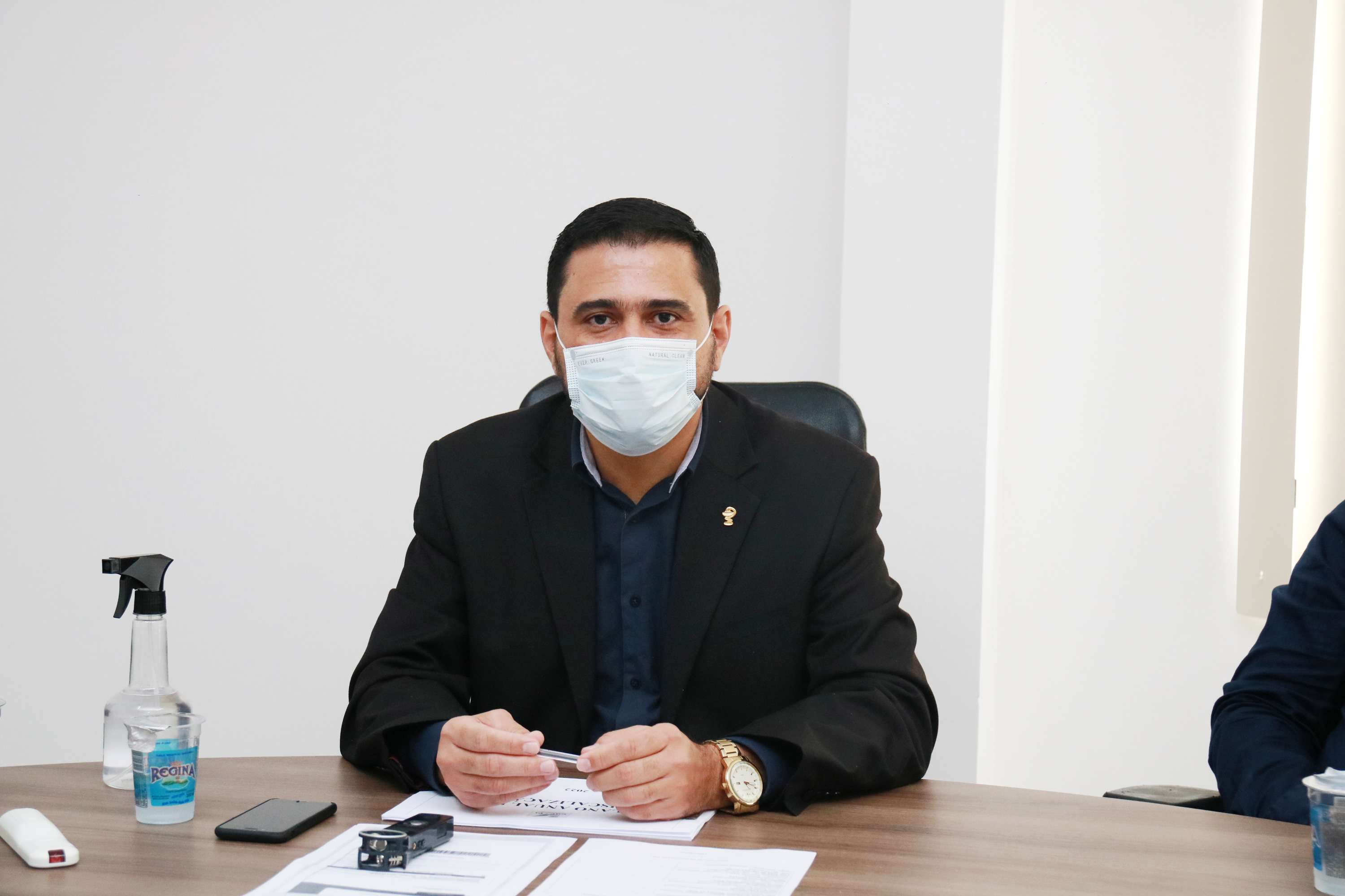 Luiz Júnior falou da importância da implementação do Termo a população. (Foto: Divulgação)