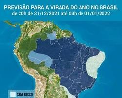 Réveillon: Saiba em quais cidades pode chover na virada do ano no Piauí