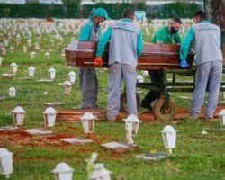 Brasil registra 66 mortes e 4.844 novos casos de Covid-19 neste domingo