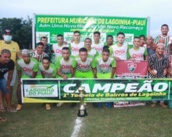 Fluminense é Campeão do Torneio de Bairros em Lagoinha