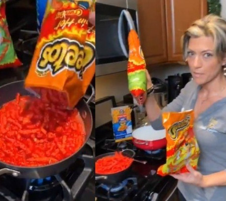 Receita de macarrão com Cheetos causa horror nas redes sociais