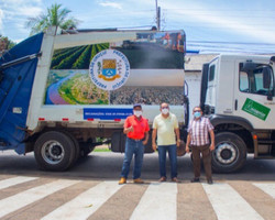 Prefeitura de Uruçuí tem nova frota de veículos para coleta de lixo