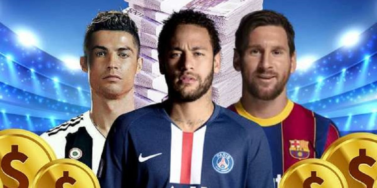 Saiba quantos milhões CR7, Neymar e Messi faturam no Insta