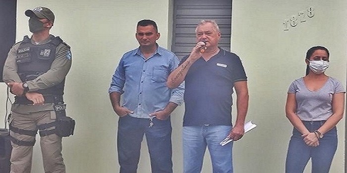 Milton Brandão: Prefeito Evangelista Resende, cria, equipa e entrega Secretaria Municipal de Segurança a população