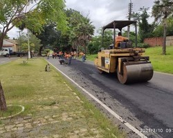 Prefeitura de Monsenhor Gil continua com obras de mobilidade urbana