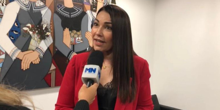 Margarete Coelho almoça com ministro Tarcísio de Freitas