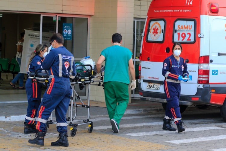 No CE, 976 pacientes aguardam leitos de internação; 562 são de UTI