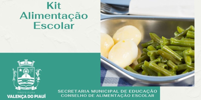 Prefeitura de Valença distribuirá kits de alimentação aos alunos da rede municipal