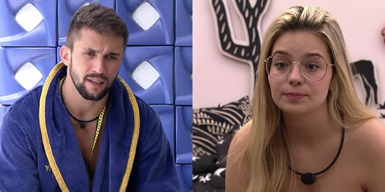 BBB21: Arthur dispara sobre Viih: "Aquilo ali é uma cobrinha"