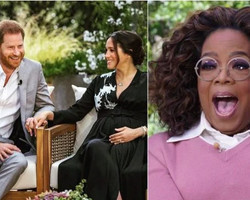 Oprah ganha pelo menos R$ 40 milhões com entrevista de Harry e Meghan