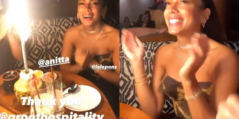 Anitta não para de comemorar e ganha outra festa de aniversário