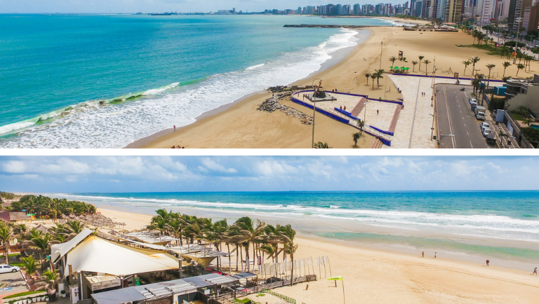Praias de Iracema e do Futuro, em Fortaleza (Jade Queiroz/MTur)