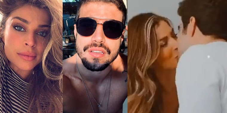 Love- Caio Castro e Grazi são fotografados juntos antes de viagem