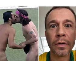Instagram se desculpa e devolve fotos do beijo de Fiuk e Gilberto