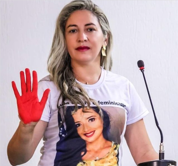 Vereadora pede um basta na violência contra a mulher no Piauí (Foto: Reprodução)