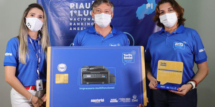 Valença recebe prêmio da Tarifa Social de Energia Elétrica