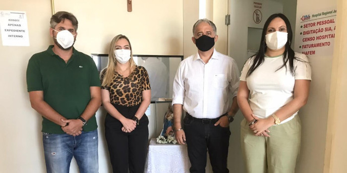 Pablo e Ítalo anunciam 20 leitos Covid-19 para Hospital de Picos