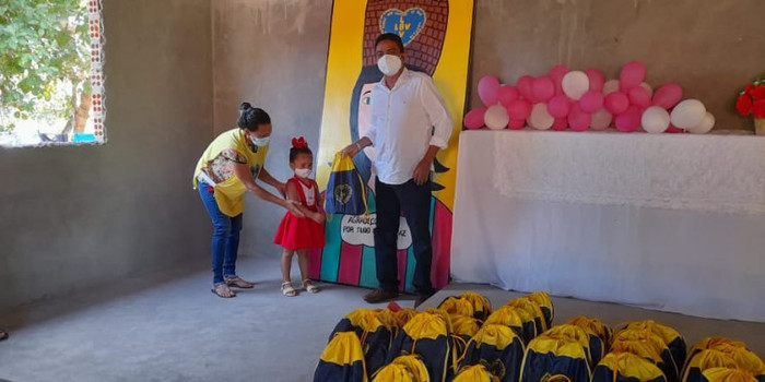 Prefeito participa de ação em prol das crianças e adolescentes