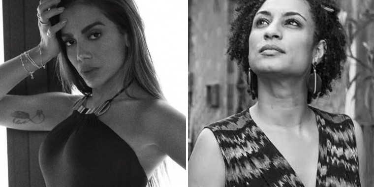 Anitta homenageia Marielle Franco em projeto internacional