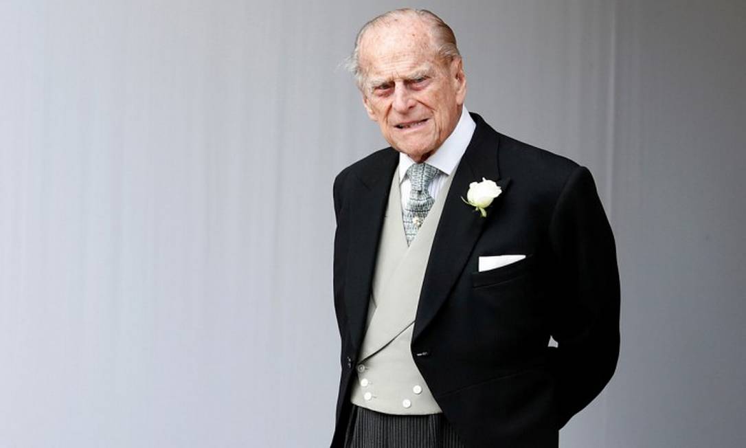 Príncipe Philip no Castelo de Windsor (Foto: POOL New / REUTERS )