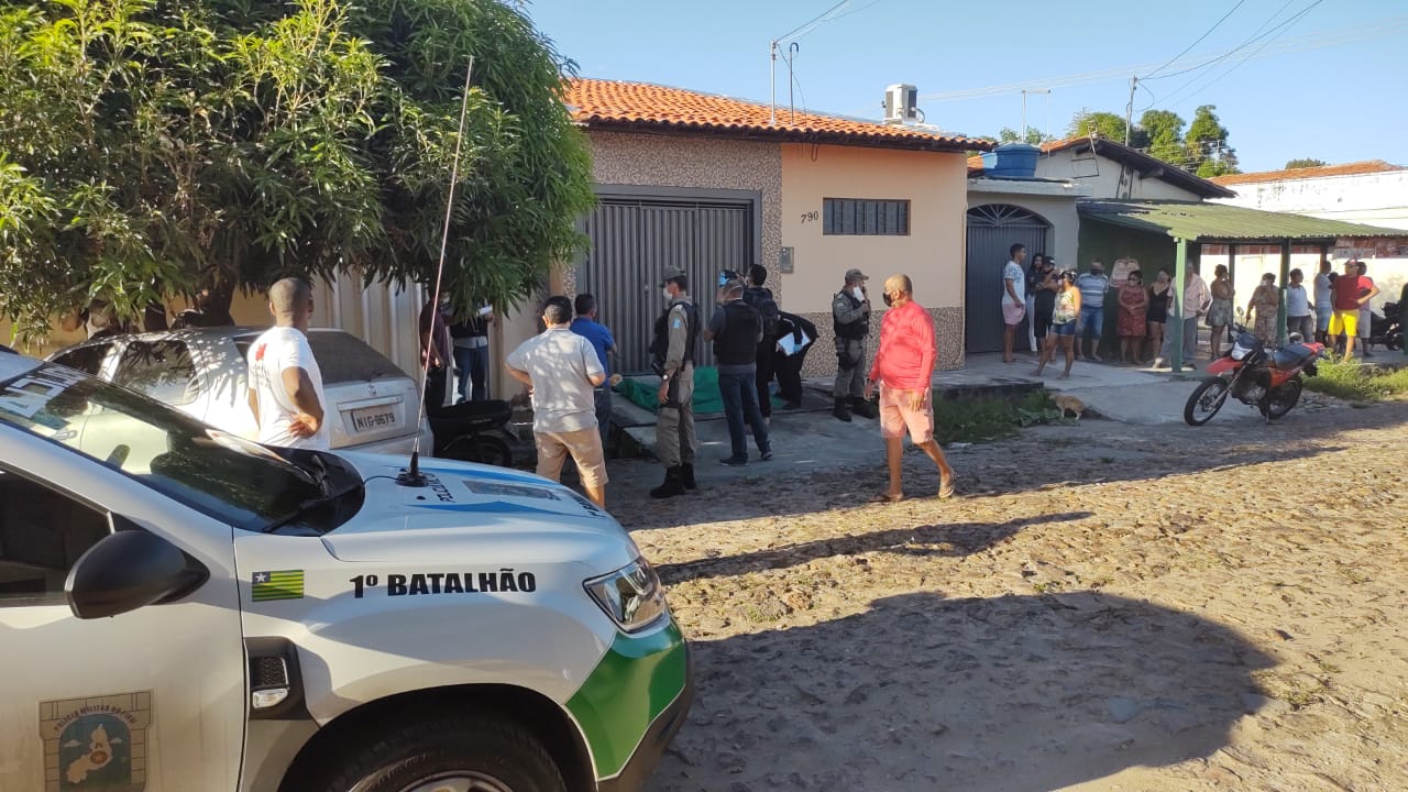 Sargento foi morto a tiros na porta de residência na zona Sul (Foto: Reprodução/ WhatsApp)