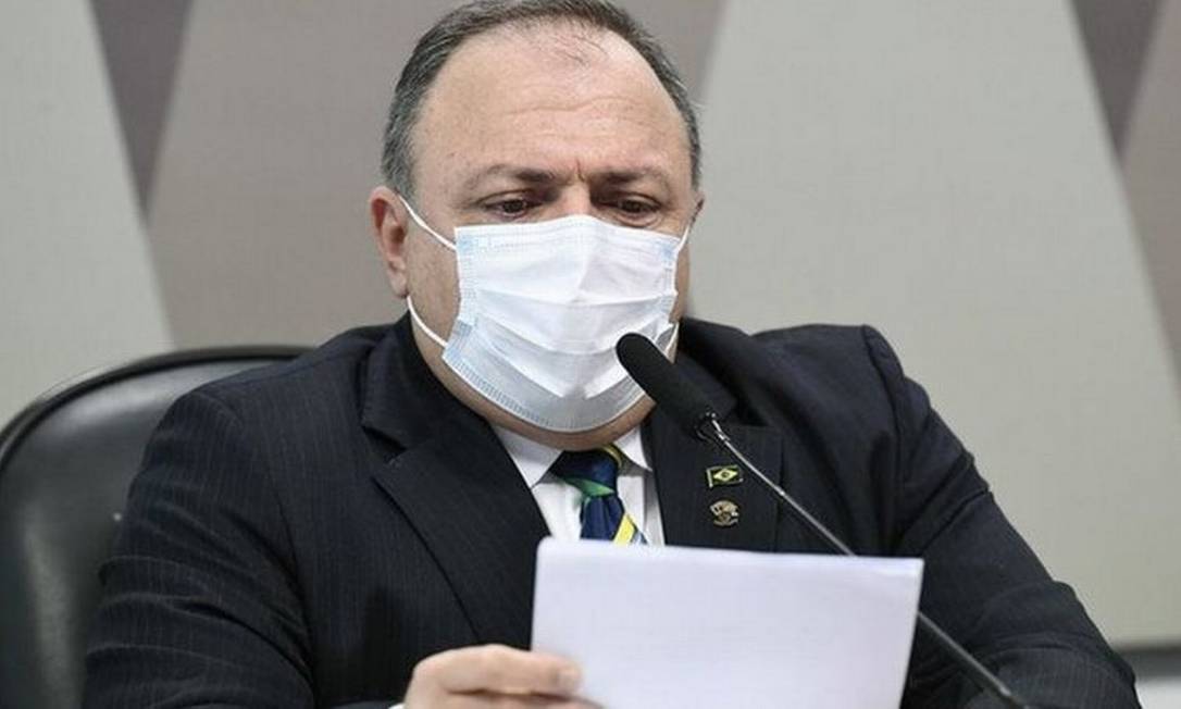 Pazuello foi terceiro a ocupar Ministério da Saúde desde o início da pandemia Foto: JEFFERSON RUDY/AGÊNCIA SENADO  