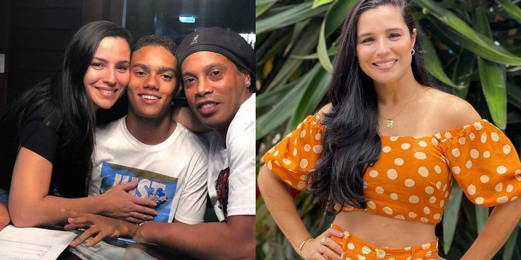 Ex bailarina do Faustão, mãe do filho de Ronaldinho Gaúvho faz ensaio