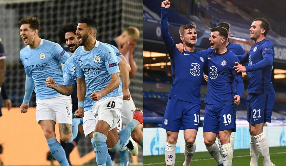 Manchester City x Chelsea fazem final da Liga dos Campeões  meionorte.com