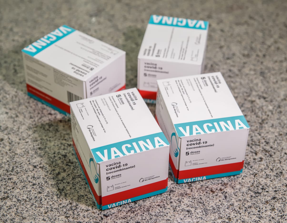 Piauí recebe novo lote com mais de 96 mil vacinas contra o coronavírus (Foto: Sesapi)