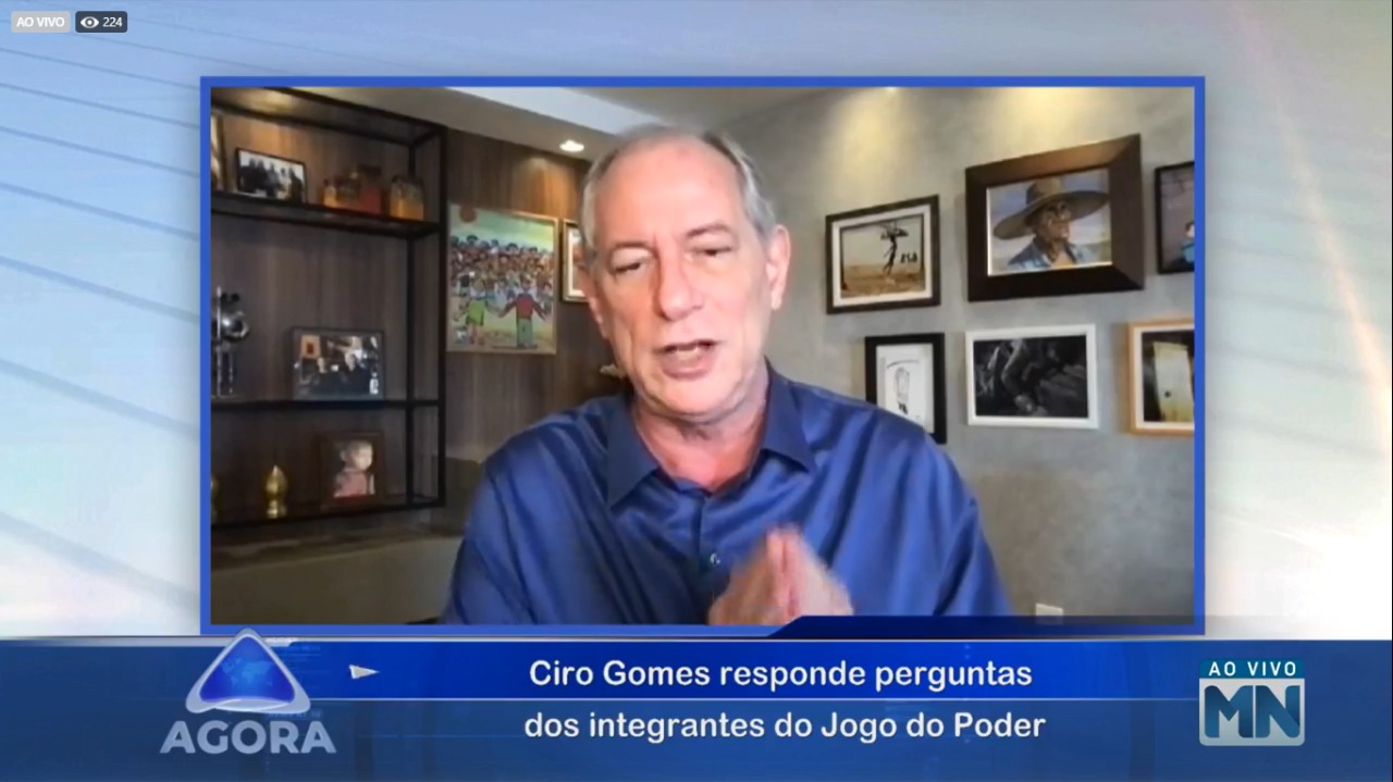Ciro Gomes concedeu entrevista ao Agora