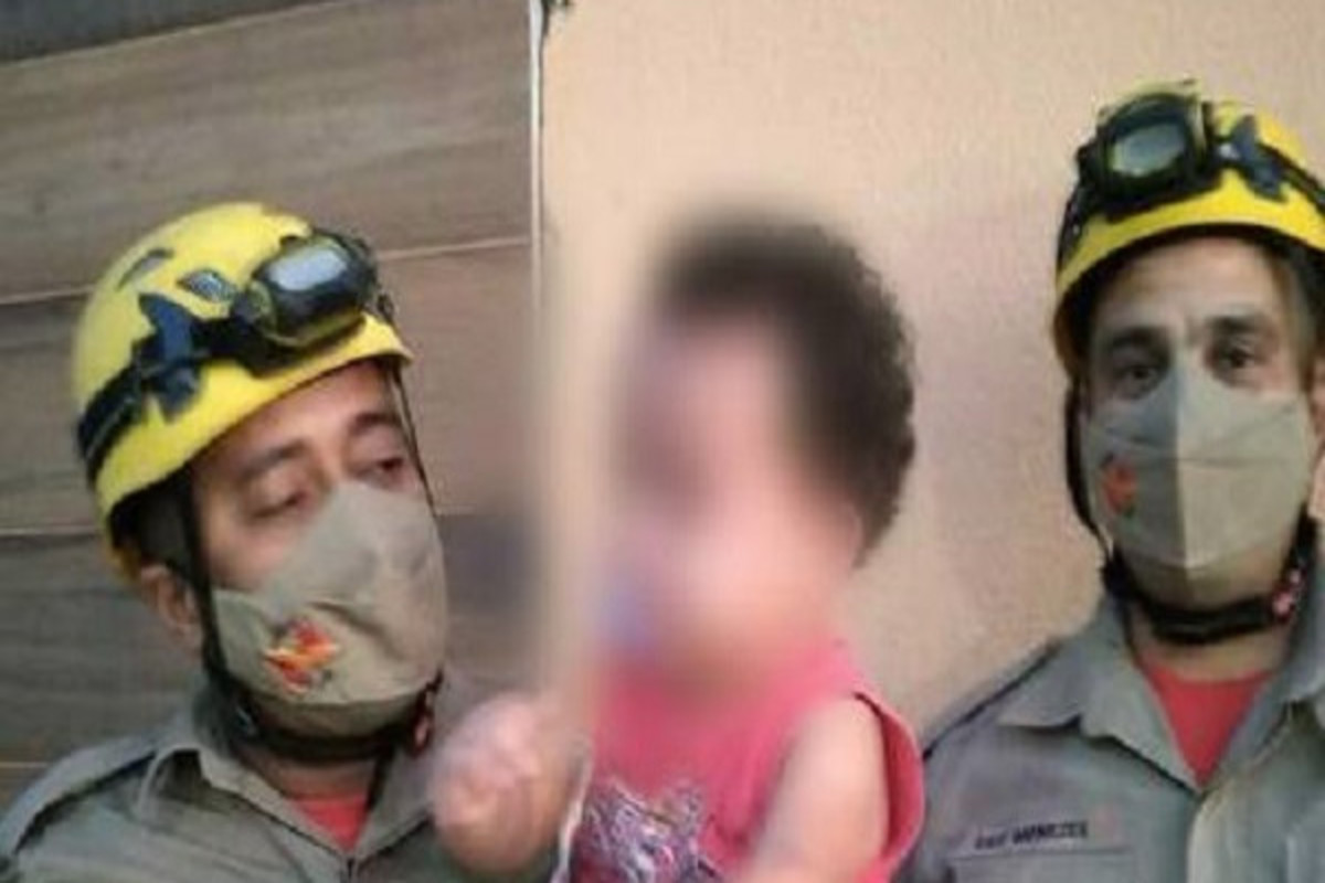 Menino de dois anos prende cabeça em panela de pressão e é resgatado -  meionorte.com