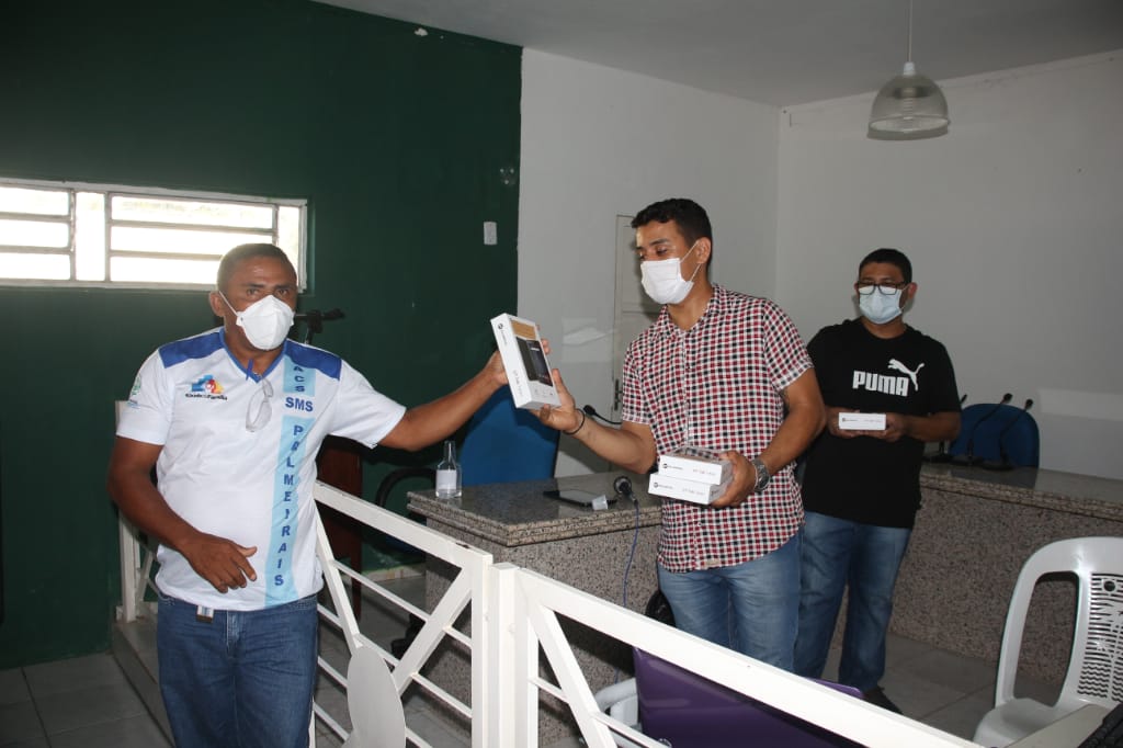 Palmeirais promove treinamento e entrega tablets para os agentes de saúde - Imagem 1