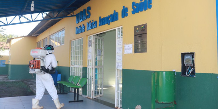Prefeitura de Lagoinha realizou Sanitização na Cidade contra o COVID-19