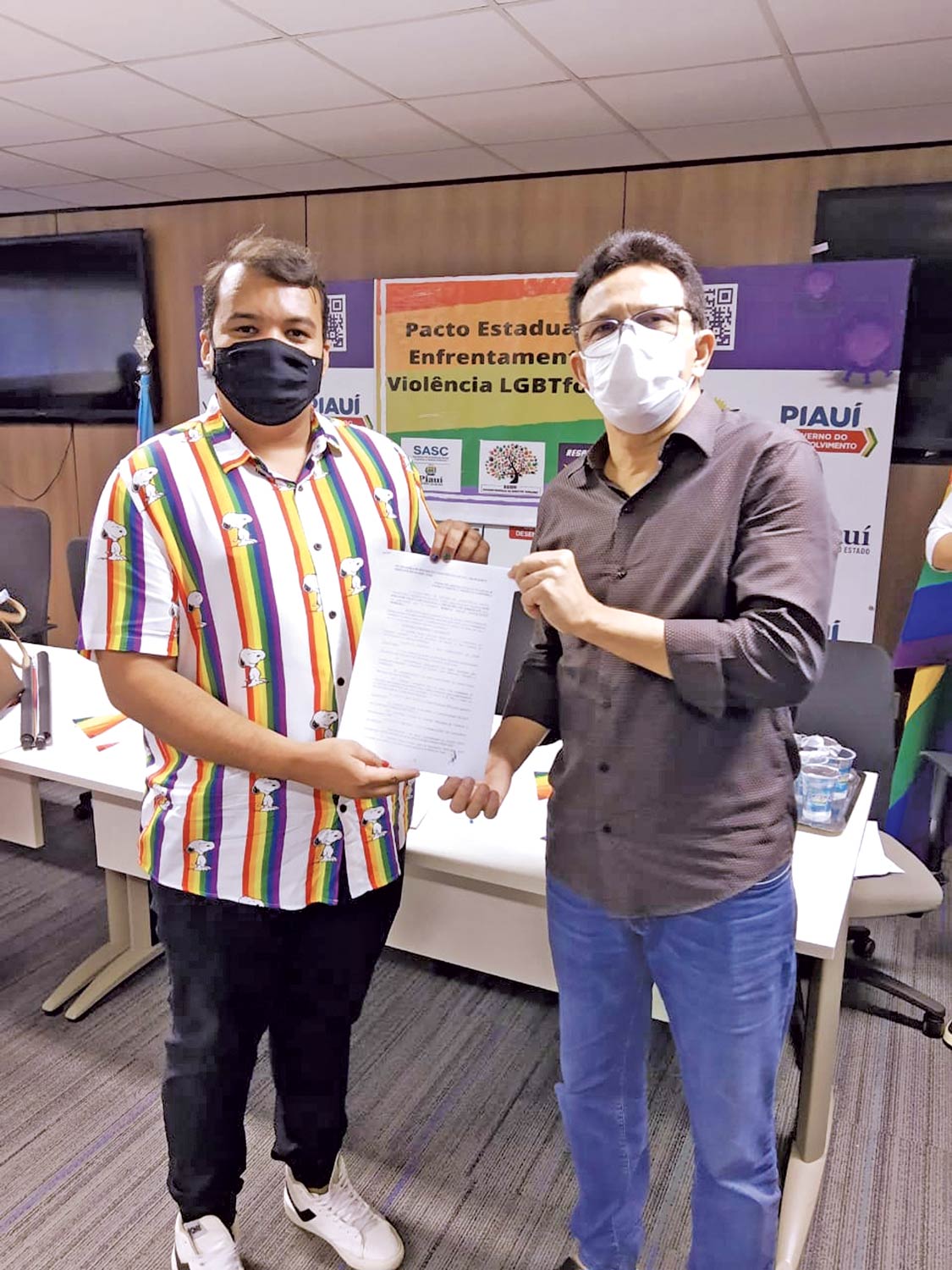 Gestão de Dr. Pessoa firma pacto contra a LGBTFobia - Vimarsana News
