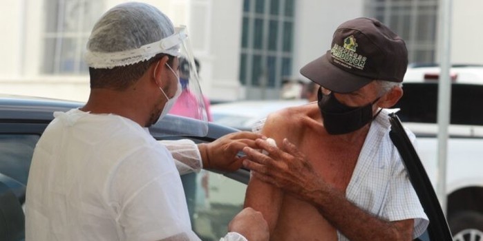 Com 36%da população vacinada com a 1°dose,contra a covid-19 em Campo Maior