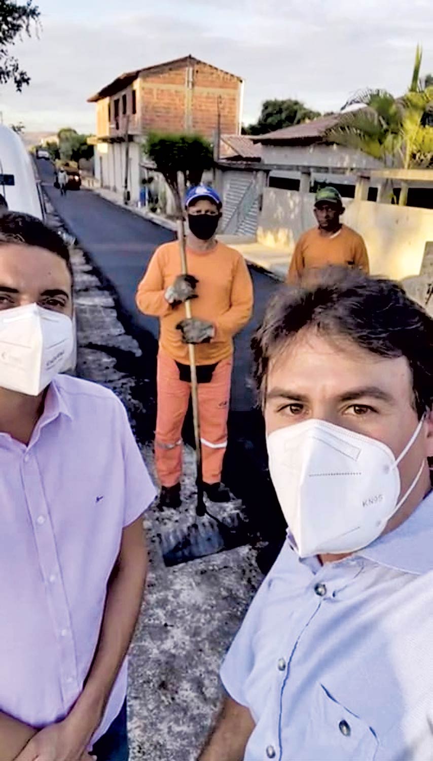 Cidade de Júlio Borges recebe obra de asfaltamento - Vimarsana News