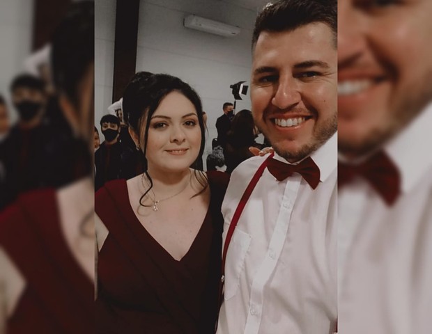 Casal estavam juntos há dois anos e esperavam a primeira filha