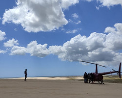 Turista morre ao cair de duna durante rally em Camocim