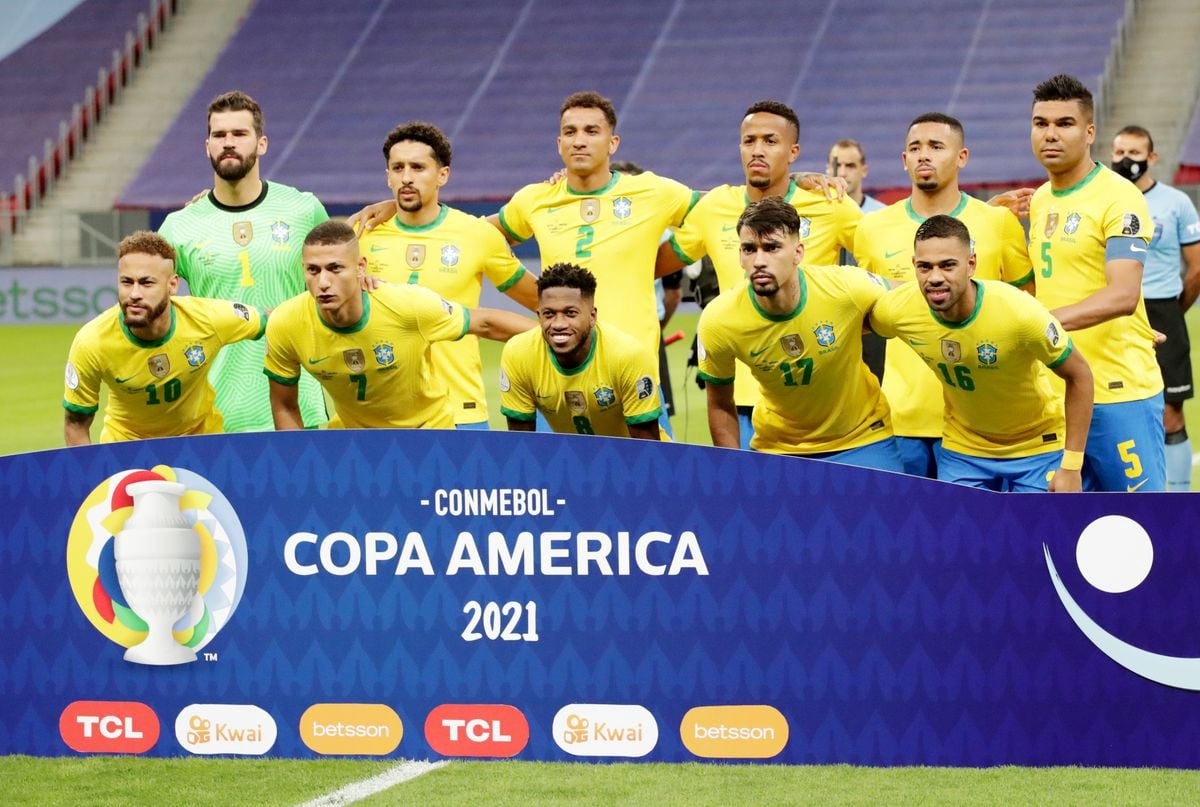 54,15% dos teresinenses não queriam a Copa América no Brasil- Foto; Seleção Brasileira de futebol/AFP