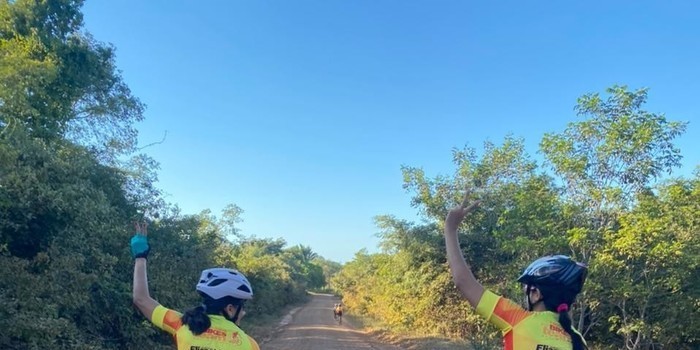 Um domingo sobre Bike em Monsenhor Gil com destino ao Poço Azul