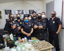 Em Barras, Polícia Civil apreende grande quantidade de drogas