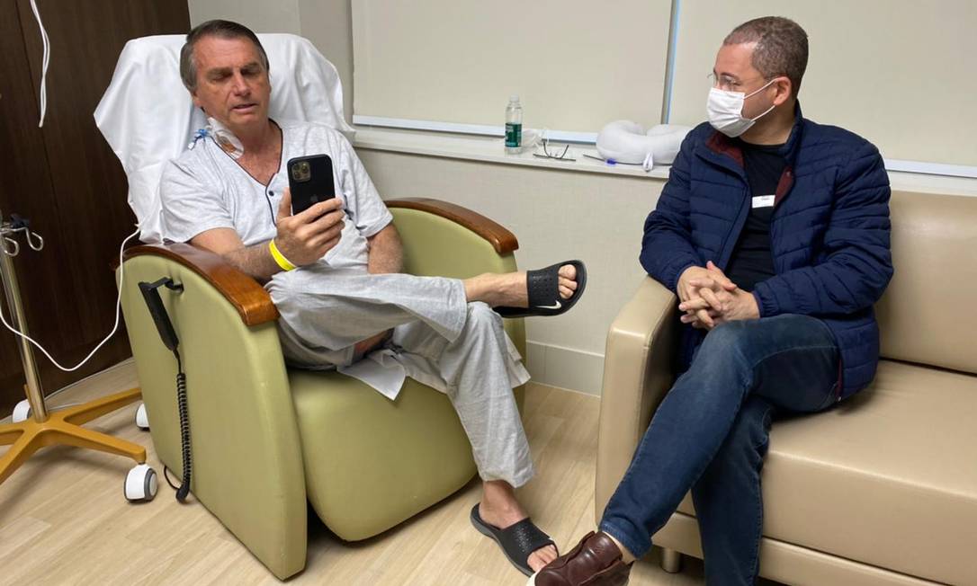 Médico aponta que Bolsonaro deve ter alta no domingo (Foto: Reprodução)