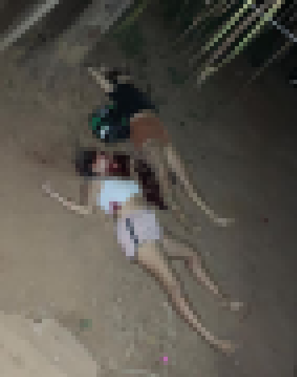 As mulheres foram mortas no quintal de casa (Foto: Reprodução)