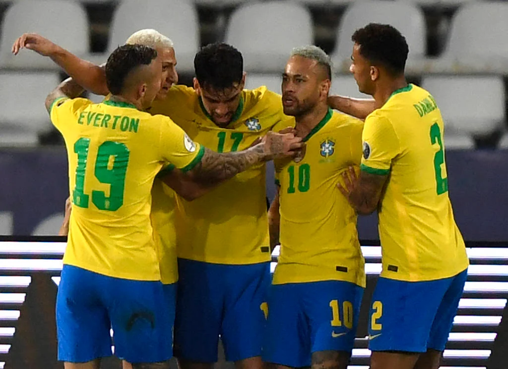 Brasil venceu o Peru por 1 a 0 Foto: Mauro Pimentel-AFP