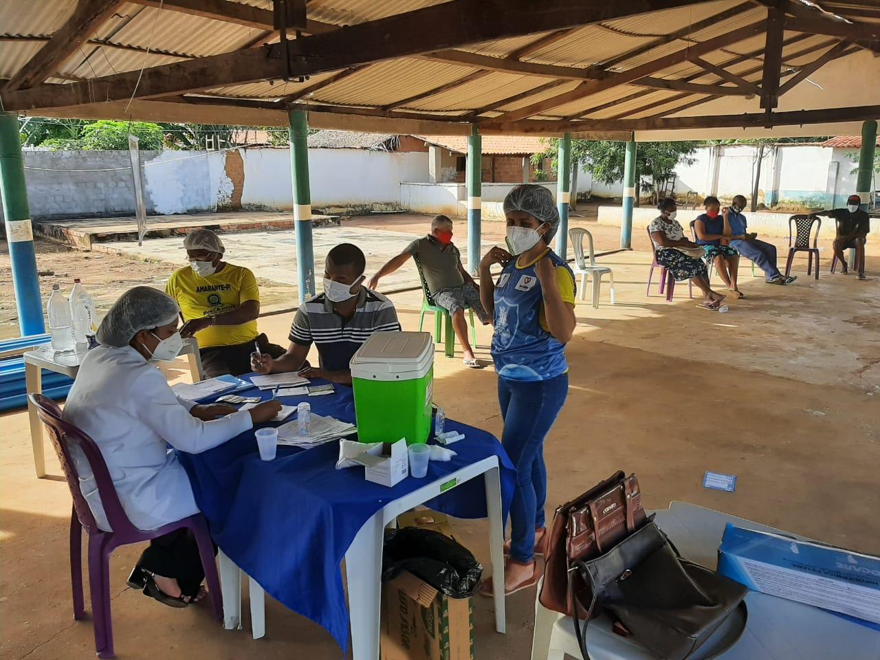 Piauí tem 100% da população quilombola imunizada contra a Covid-19