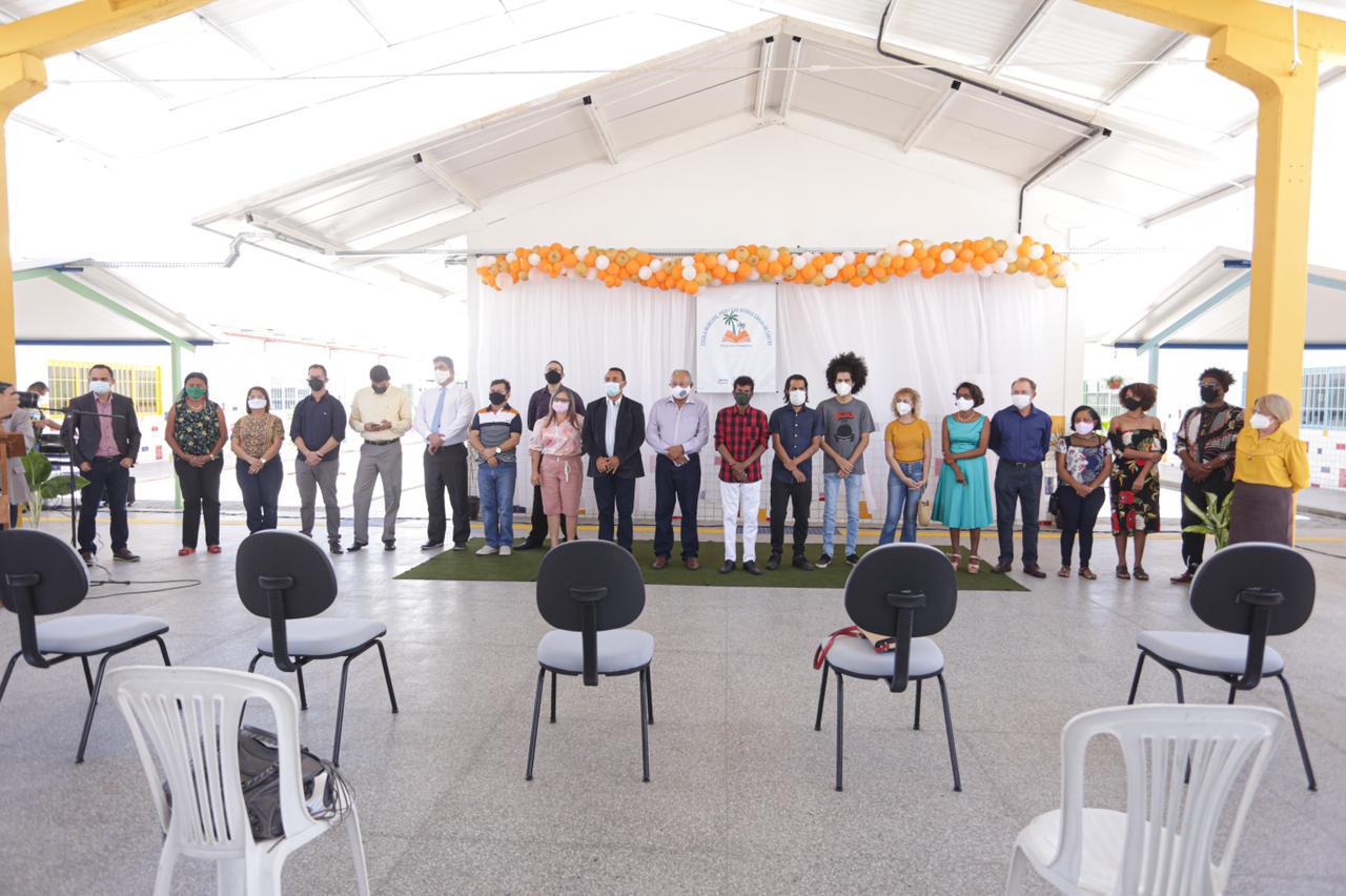 Prefeitura inaugura nova escola de tempo integral na zona Sul de Teresina (Foto: Rômulo Piauilino / Semcom)