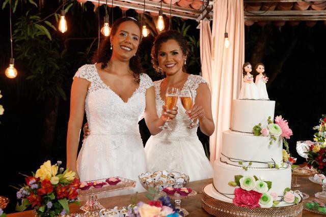 Noivas abrem processo e Piauí registram 1º casamento homoafetivo religioso- Foto: Arquivo Pessoal