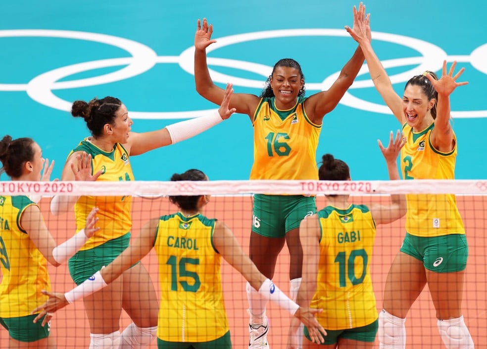 Brasil vence o Quênia nas Olimpíadas — Foto: Toru Hanai/Getty Images 