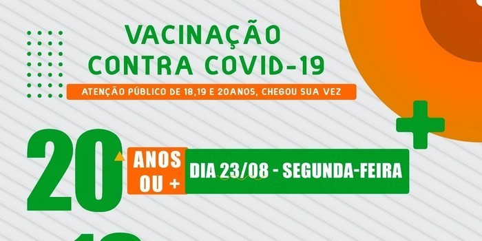 Município de Passagem Franca do Piauí inicia a vacinação acima de 18 anos